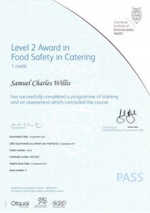 Samuel-FoodSaftey